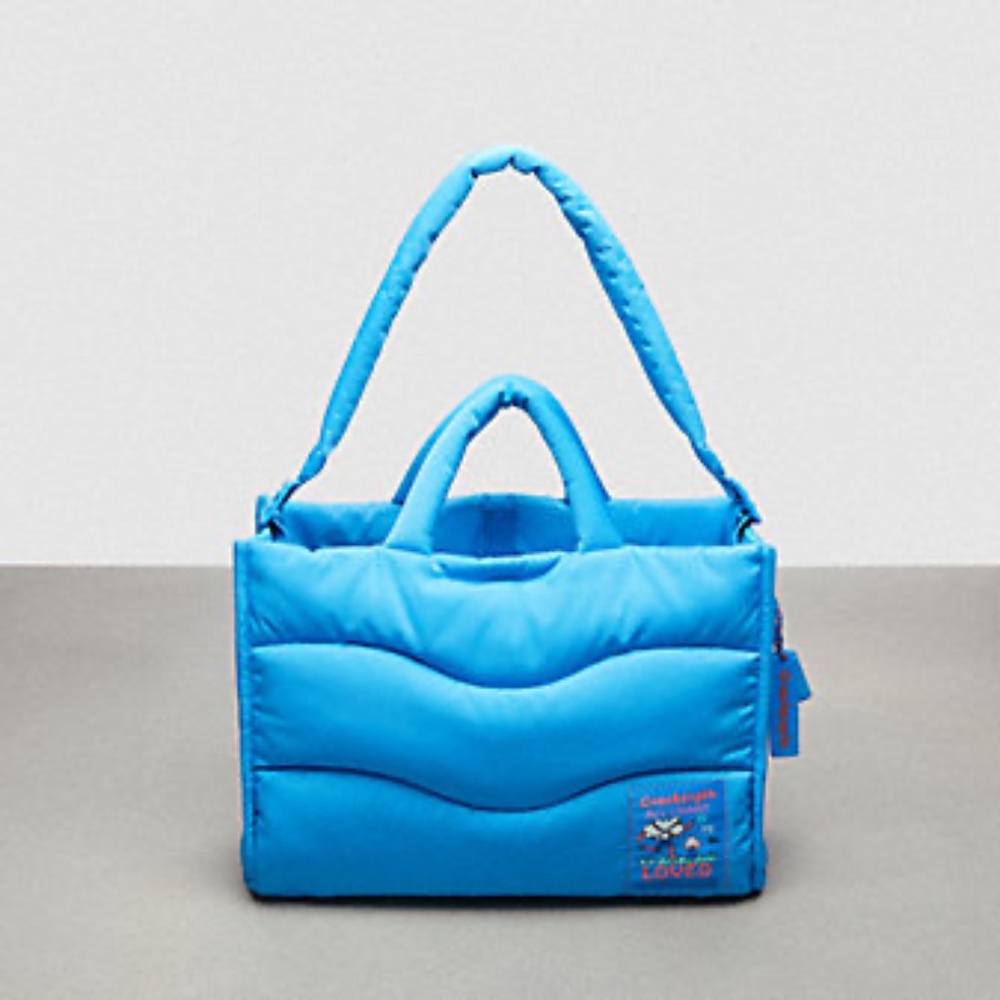 NWT Coachtopia Loop Wavy Tote With Quilting